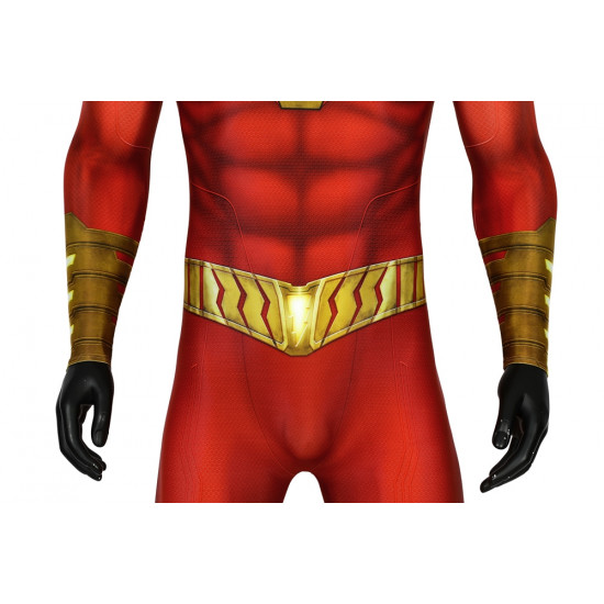 Shazam Billy Baston 3D Cosplay Jumpsuit Shazam Billy Baston 3D Cosplay Jumpsuit