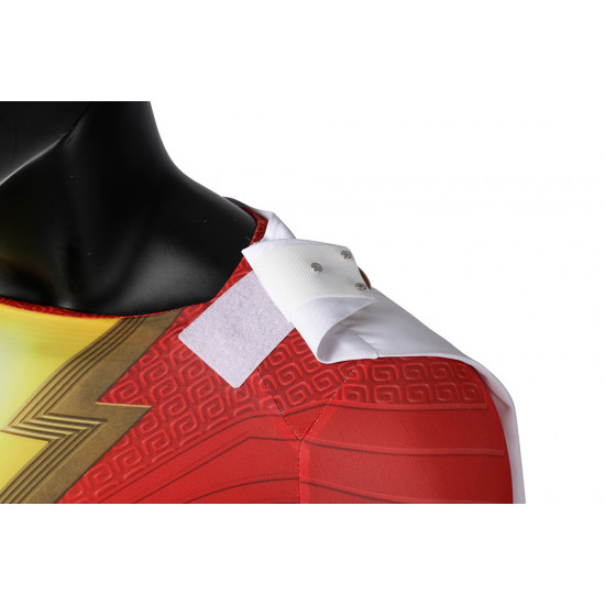 Shazam Fury of the Gods Shazam Cosplay Suit 3D Jumpsuit Shazam Fury of the Gods Shazam Cosplay Suit 3D Jumpsuit