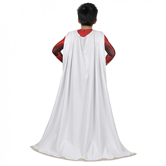 Shazam Fury of the Gods Shazam Kids 3D Jumpsuit Shazam Fury of the Gods Shazam Kids 3D Jumpsuit
