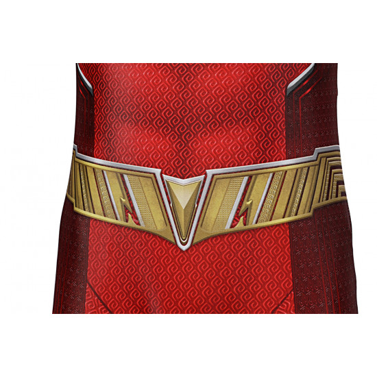 Shazam Fury of the Gods Shazam Kids 3D Jumpsuit Shazam Fury of the Gods Shazam Kids 3D Jumpsuit