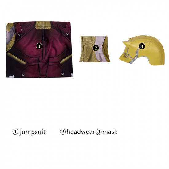 She-Hulk Daredevil Cosplay Jumpsuit She-Hulk Daredevil Cosplay Jumpsuit