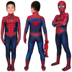 Spider-Man 2 Tobey Maguire Spiderman 3D Kids Jumpsuit
