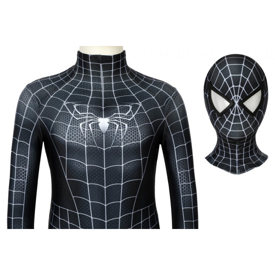 Spider-Man 3 Eddie Brock Venom Kids 3D Jumpsuit