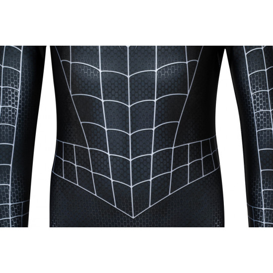Spider-Man 3 Eddie Brock Venom Kids 3D Jumpsuit