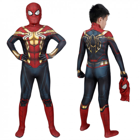 Spider-Man 3 No Way Home Peter Parker Integrated Suit Kids Jumpsuit Spider-Man 3 No Way Home Peter Parker Integrated Suit Kids Jumpsuit
