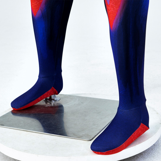 Spider-Man Across the Spider-Verse Cosplay Jumpsuit with Cloak Spider-Man Across the Spider-Verse Cosplay Jumpsuit with Cloak