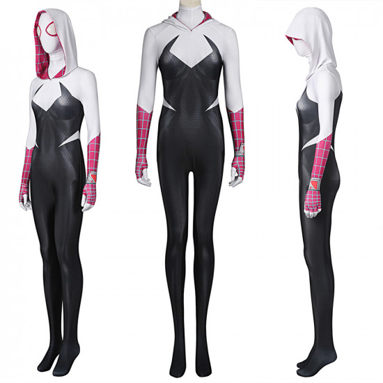 Spider-Man: Across the Spider-Verse Gwen Zentai Jumpsuit Spider-Man: Across the Spider-Verse Gwen Zentai Jumpsuit