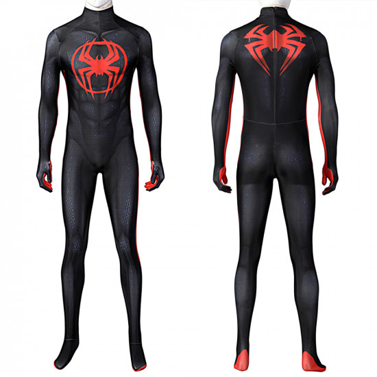 Spider-Man: Across the Spider-Verse Miles Morales Zentai Jumpsuit Spider-Man: Across the Spider-Verse Miles Morales Zentai Jumpsuit