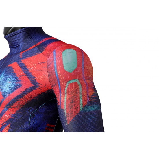 Spider-Man Across The Spider-Verse Spider-Man 2099 Cosplay Jumpsuit Spider-Man Across The Spider-Verse Spider-Man 2099 Cosplay Jumpsuit