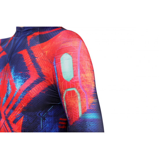 Spider-Man Across The Spider-Verse Spiderman 2099 Kids Jumpsuit Spider-Man Across The Spider-Verse Spiderman 2099 Kids Jumpsuit