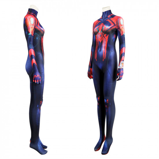Spider-Man Across The Spider-Verse Spiderman 2099 Miguel O'Hara Jumpsuit Spider-Man Across The Spider-Verse Spiderman 2099 Miguel O'Hara Jumpsuit