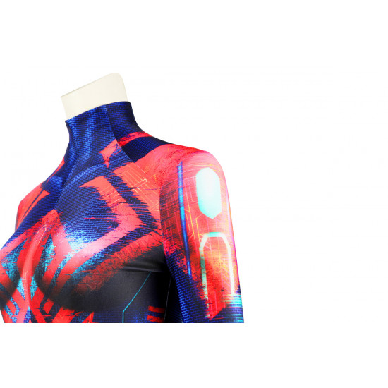 Spider-Man Across The Spider-Verse Spiderman 2099 Miguel O'Hara Jumpsuit Spider-Man Across The Spider-Verse Spiderman 2099 Miguel O'Hara Jumpsuit