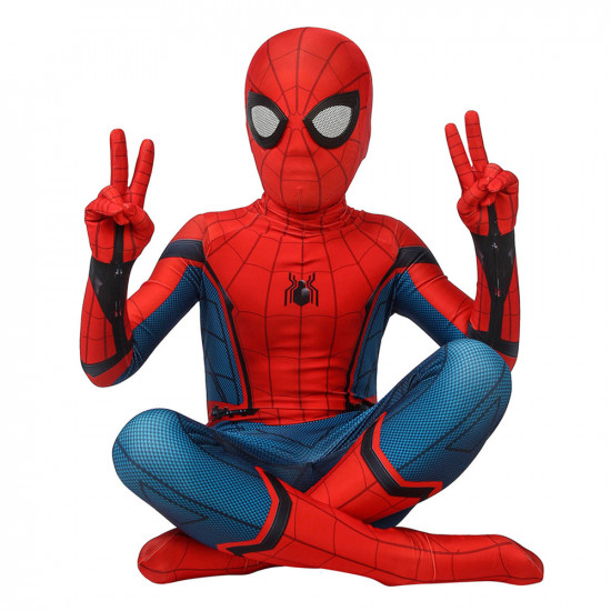 Spider-Man Classic Kids 3D Zentai Jumpsuit Spider-Man Classic Kids 3D Zentai Jumpsuit
