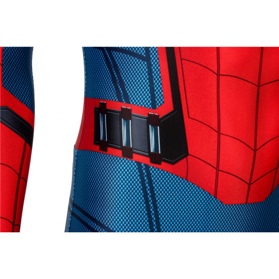 Spider-Man Far From Home Peter Parker 3D Zentai Jumpsuit Fullset