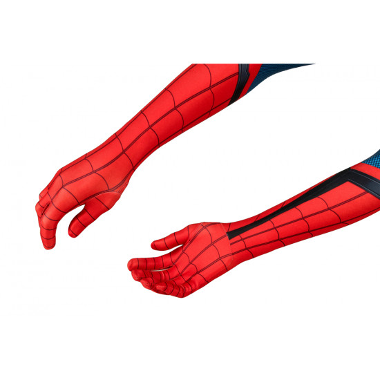 Spider-Man Far From Home Peter Parker 3D Zentai Jumpsuit Fullset