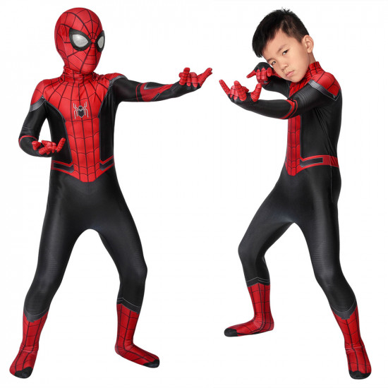 Spider-Man Far From Home Spider-Man Kids 3D Zentai Jumpsuit Spider-Man Far From Home Spider-Man Kids 3D Zentai Jumpsuit