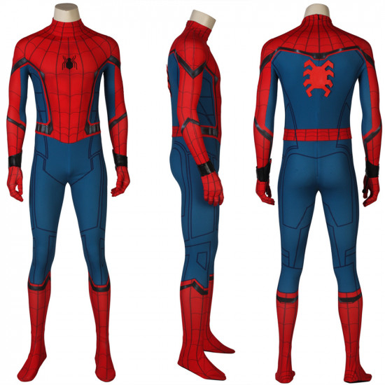 Spider-Man Homecoming Spiderman Peter Jumpsuit 3D Zentai Spider-Man Homecoming Spiderman Peter Jumpsuit 3D Zentai