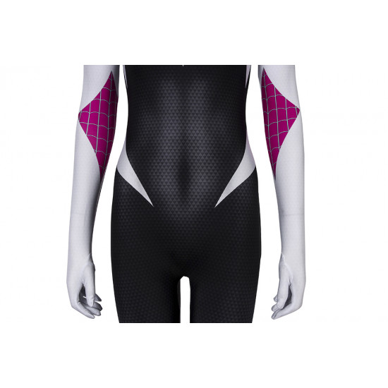 Spider-Man Into The Spider-Verse Gwen Stacy 3D Zentai Jumpsuit