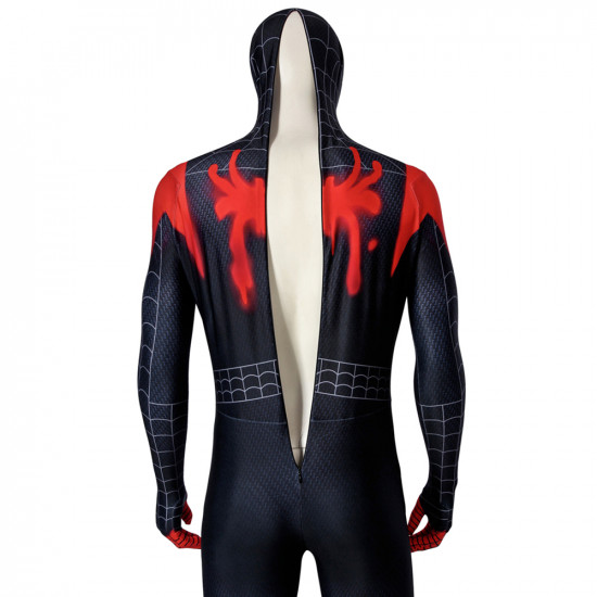 Spider-Man Into the Spider-Verse Miles Morales 3D Jumpsuit Zentai Spider-Man Into the Spider-Verse Miles Morales 3D Jumpsuit Zentai
