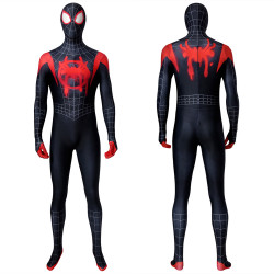 Spider-Man Into the Spider-Verse Miles Morales 3D Jumpsuit Zentai