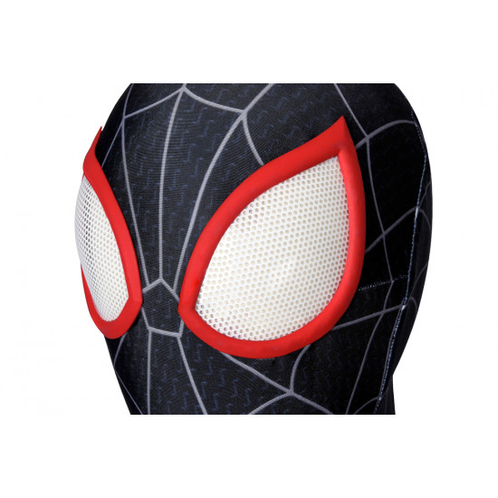 Spider-Man Into the Spider-Verse Miles Morales 3D Jumpsuit Zentai Spider-Man Into the Spider-Verse Miles Morales 3D Jumpsuit Zentai