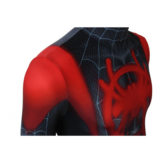 Spider-Man Into the Spider-Verse Miles Morales 3D Zentai Jumpsuit