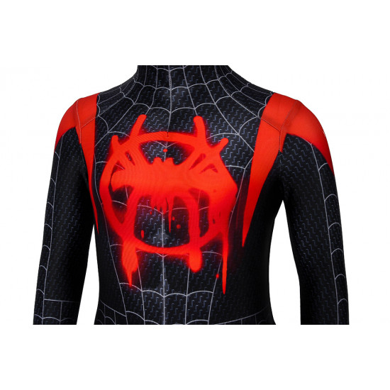 Spider-Man: Into the Spider-Verse Miles Morales Kids 3D Zentai