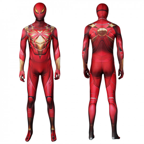Spider-Man Iron Spider Armor Cosplay Jumpsuit Spider-Man Iron Spider Armor Cosplay Jumpsuit