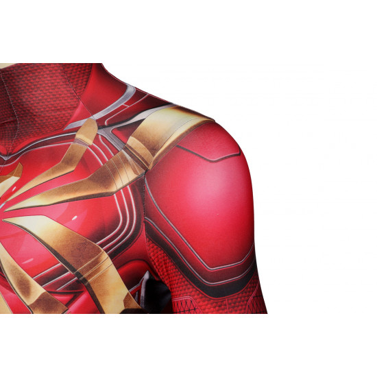 Spider-Man Iron Spider Armor Cosplay Jumpsuit Spider-Man Iron Spider Armor Cosplay Jumpsuit