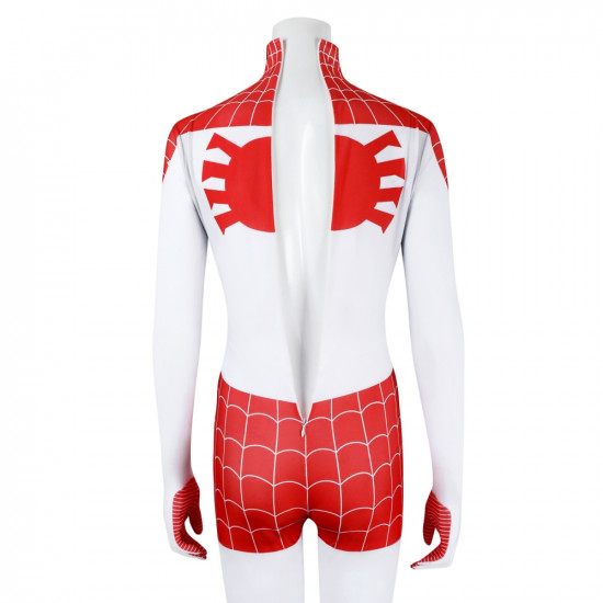 Spider-Man Mary Jane Watson Earth-18119 Crimson She-Devil Jumpsuit Spider-Man Mary Jane Watson Earth-18119 Crimson She-Devil Jumpsuit