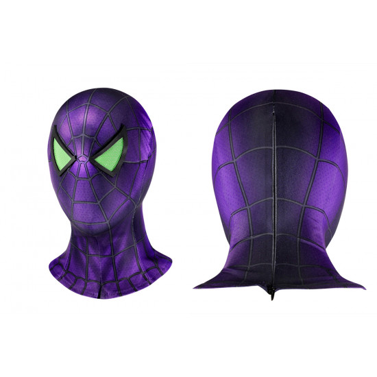 Spider-Man Miles Morales Purple Reign Suit Cosplay Jumpsuit Spider-Man Miles Morales Purple Reign Suit Cosplay Jumpsuit