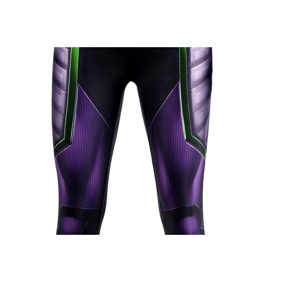 Spider-Man Miles Morales Purple Reign Suit Cosplay Jumpsuit Spider-Man Miles Morales Purple Reign Suit Cosplay Jumpsuit