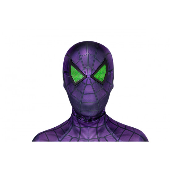 Spider-Man Miles Morales Purple Reign Suit Kids Jumpsuit Spider-Man Miles Morales Purple Reign Suit Kids Jumpsuit
