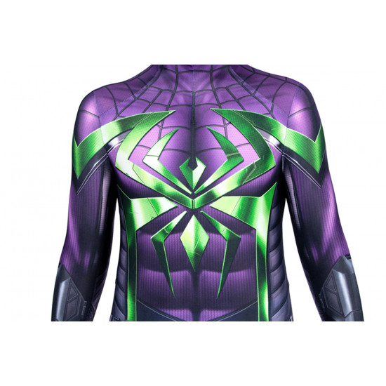 Spider-Man Miles Morales Purple Reign Suit Kids Jumpsuit Spider-Man Miles Morales Purple Reign Suit Kids Jumpsuit