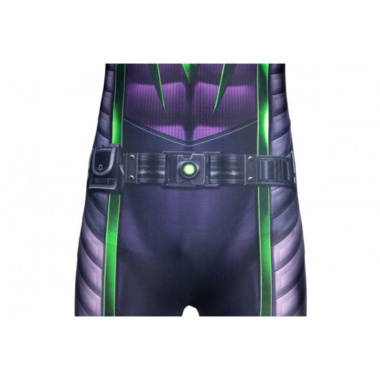 Spider-Man Miles Morales Purple Reign Suit Kids Jumpsuit Spider-Man Miles Morales Purple Reign Suit Kids Jumpsuit