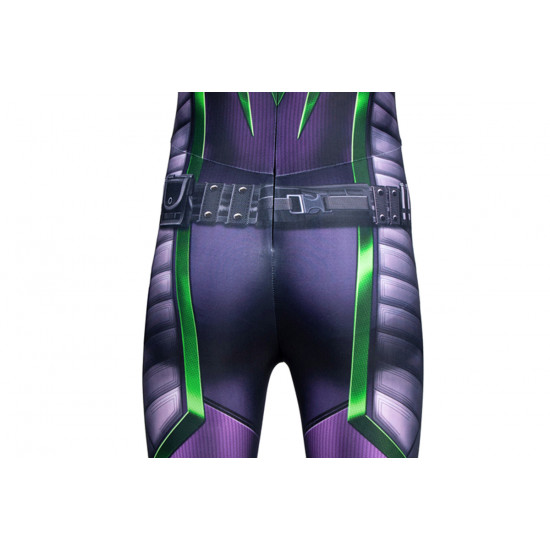 Spider-Man Miles Morales Purple Reign Suit Kids Jumpsuit Spider-Man Miles Morales Purple Reign Suit Kids Jumpsuit