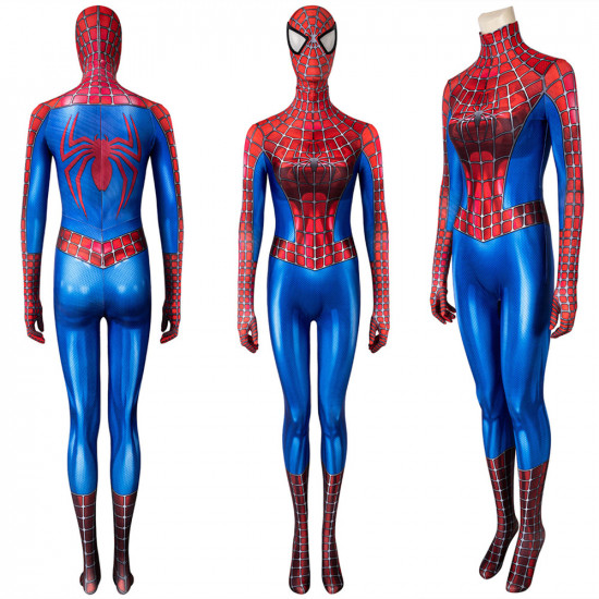 Spider-Man Peter Parker Tobey Maguire 3D Female Jumpsuit Spider-Man Peter Parker Tobey Maguire 3D Female Jumpsuit