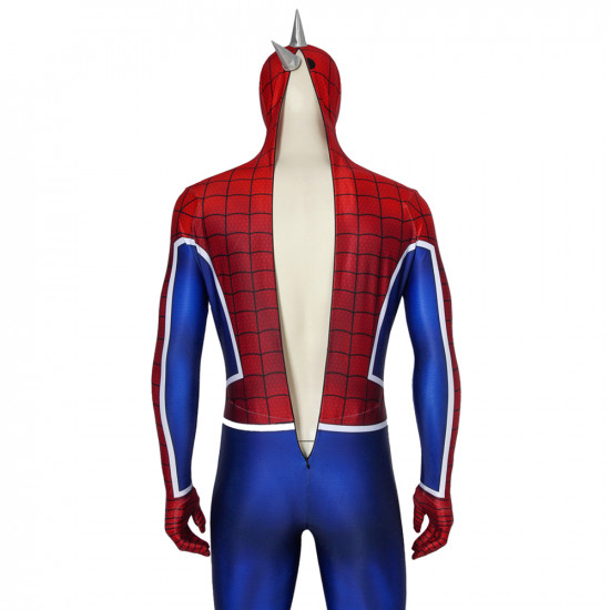 Spider-Man PS4 Spider-Punk 3D Jumpsuit Zentai Spider-Man PS4 Spider-Punk 3D Jumpsuit Zentai