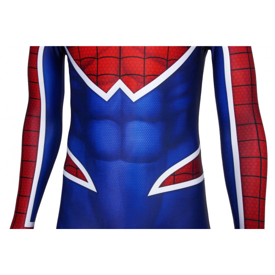 Spider-Man PS4 Spider-Punk 3D Jumpsuit Zentai Spider-Man PS4 Spider-Punk 3D Jumpsuit Zentai