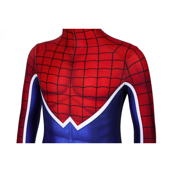 Spider-Man PS4 Spider-Punk Kids 3D Zentai Jumpsuit Spider-Man PS4 Spider-Punk Kids 3D Zentai Jumpsuit