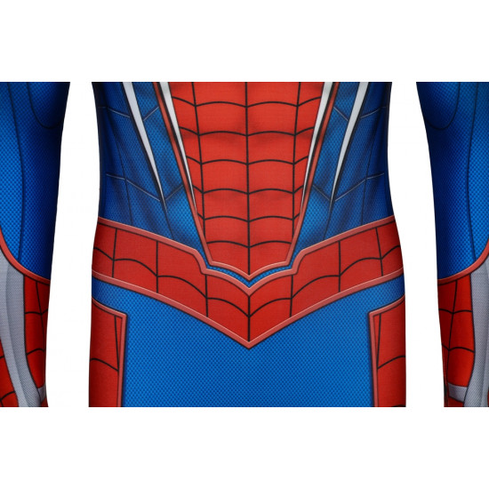 Spider-Man PS4 Spiderman Kids 3D Zentai Jumpsuit