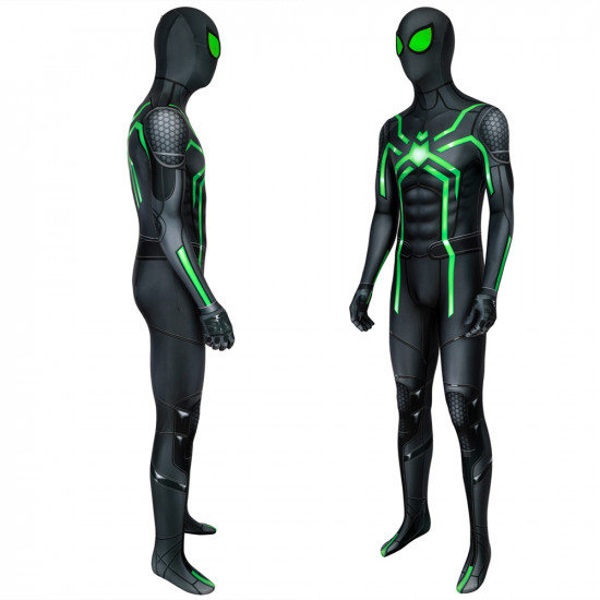 Spider Man PS4 Stealth Big Time Suit Cosplay Jumpsuit Spider Man PS4 Stealth Big Time Suit Cosplay Jumpsuit