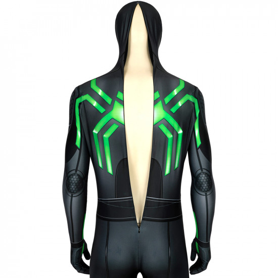 Spider Man PS4 Stealth Big Time Suit Cosplay Jumpsuit Spider Man PS4 Stealth Big Time Suit Cosplay Jumpsuit