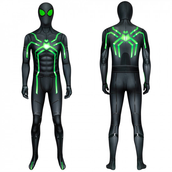 Spider Man PS4 Stealth Big Time Suit Cosplay Jumpsuit Spider Man PS4 Stealth Big Time Suit Cosplay Jumpsuit
