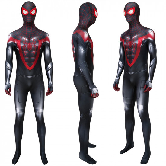 Spider-Man PS5 Miles Morales 3D Zentai Jumpsuit Spider-Man PS5 Miles Morales 3D Zentai Jumpsuit