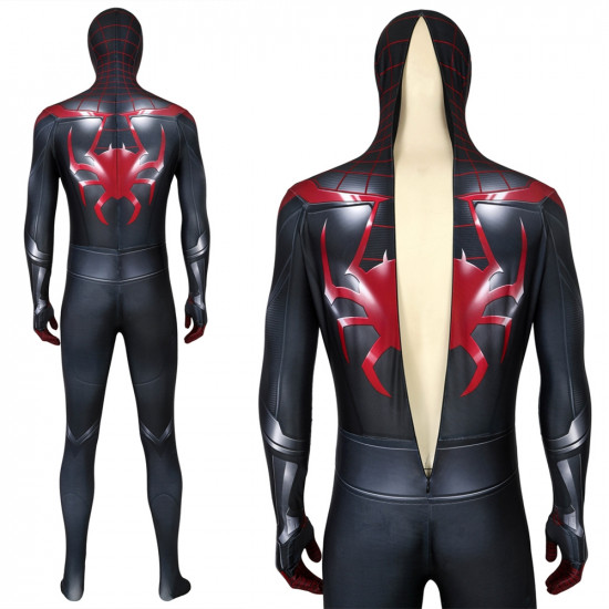 Spider-Man PS5 Miles Morales 3D Zentai Jumpsuit Spider-Man PS5 Miles Morales 3D Zentai Jumpsuit