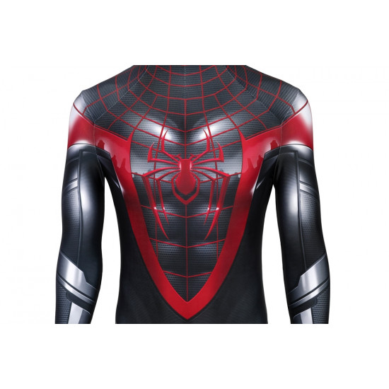 Spider-Man PS5 Miles Morales 3D Zentai Jumpsuit Spider-Man PS5 Miles Morales 3D Zentai Jumpsuit