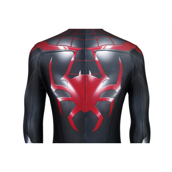 Spider-Man PS5 Miles Morales 3D Zentai Jumpsuit Spider-Man PS5 Miles Morales 3D Zentai Jumpsuit