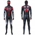 Spider-Man PS5 Miles Morales 3D Zentai Jumpsuit