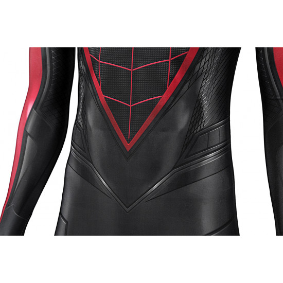 Spider-Man PS5 Miles Morales Jumpsuit Zentai Spider-Man PS5 Miles Morales Jumpsuit Zentai